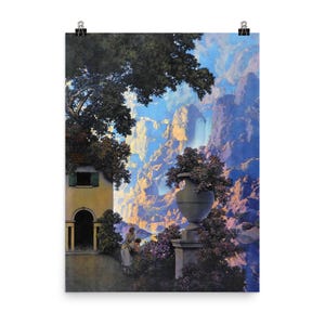 Sunrise by Maxfield Parrish Poster Print