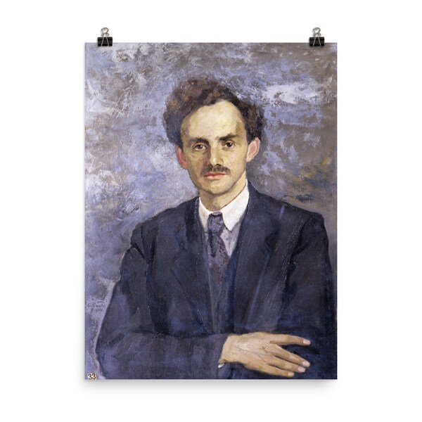 Paul Dirac von Clara Ewald Posterdruck