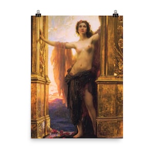 The Gates of Dawn by Herbert James Draper  Poster Print