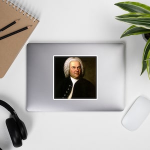 Johann Sebastian Bach Sticker
