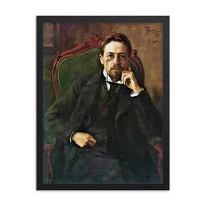 Anton Chekhov Framed Print