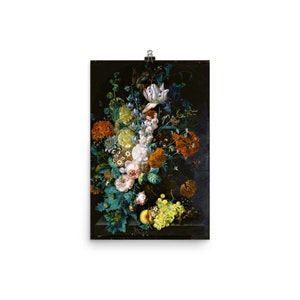 Un vase de fleurs par Margareta Haverman Poster Print image 5