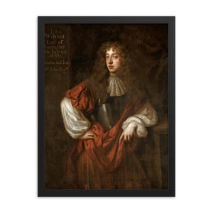 John Wilmot Framed Print