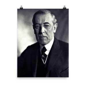 Woodrow Wilson Poster Print