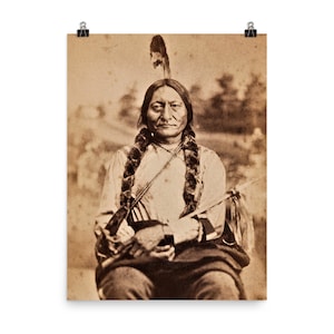 Sitting Bull by Goff Poster Print