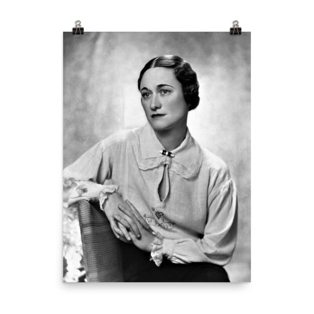 Wallis Simpson Poster Print - Etsy