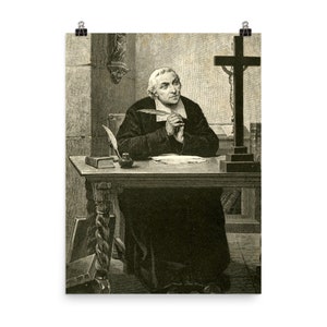 Saint Jean-Baptiste de La Salle Poster Print