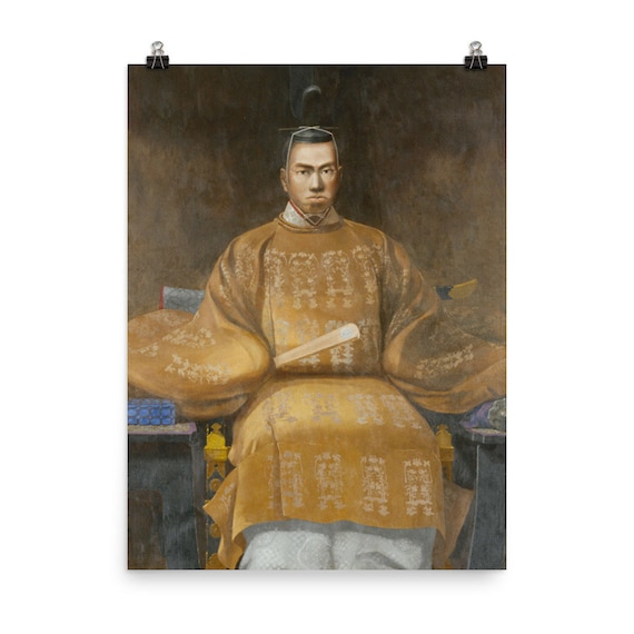 Emperor Kōmei Poster Print - Etsy Sweden