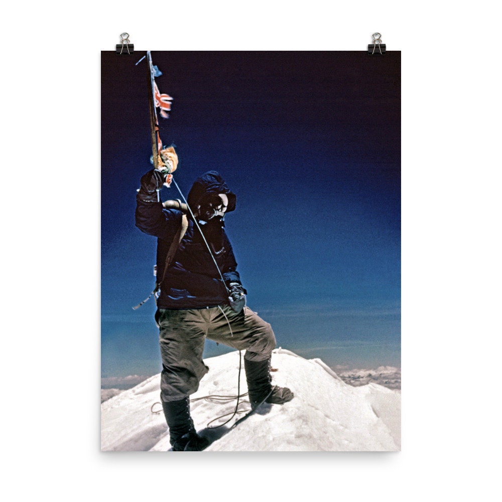 Tenzing Norgay Poster Print