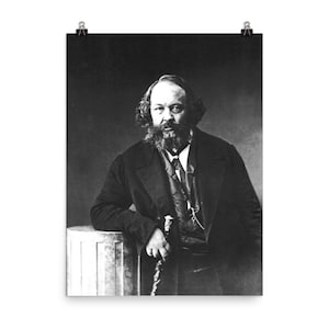 Mikhail Bakunin Poster Print