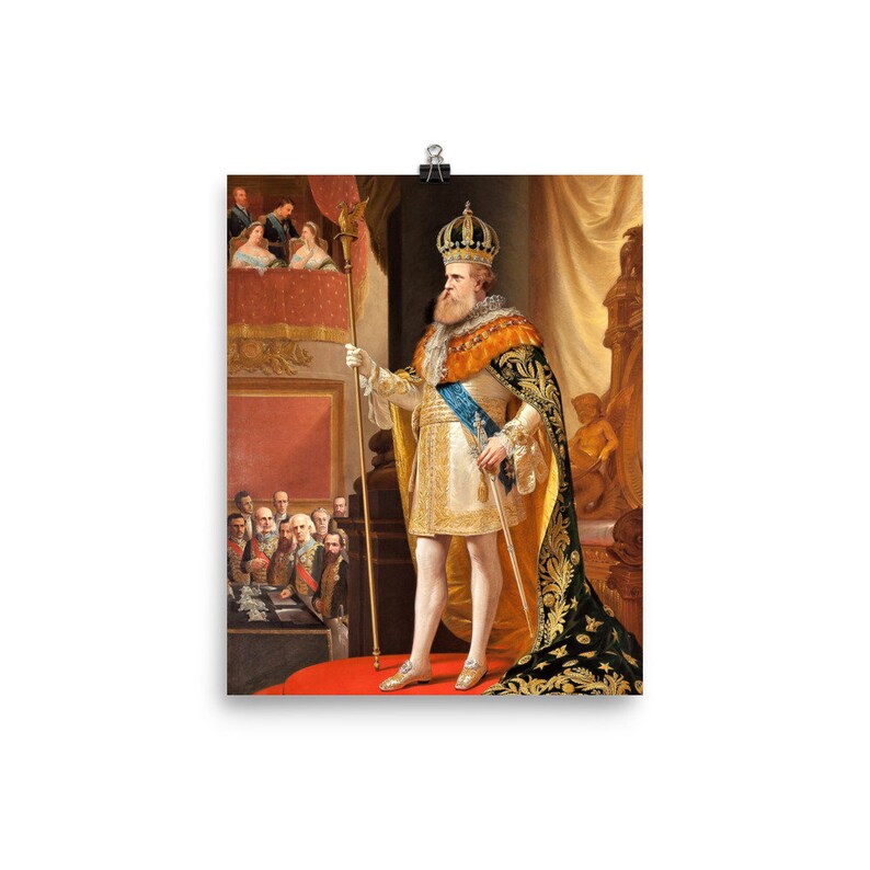 Dom Pedro II Poster Print