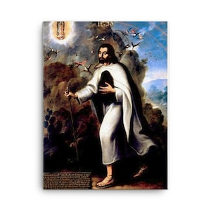 Saint Juan Diego Canvas Print – Canvas Wall Art