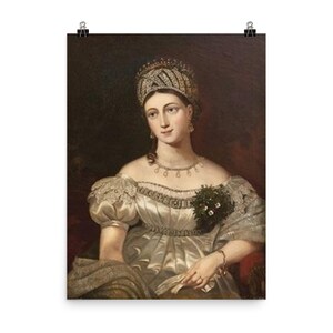 Princess Louise of Saxe-Gotha-Altenburg Poster Print – 18” x 24”