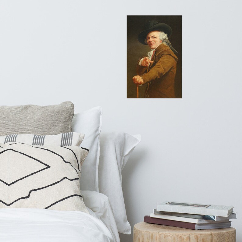 Joseph Ducreux Poster Print, Funny Meme Painting Wall Art image 5