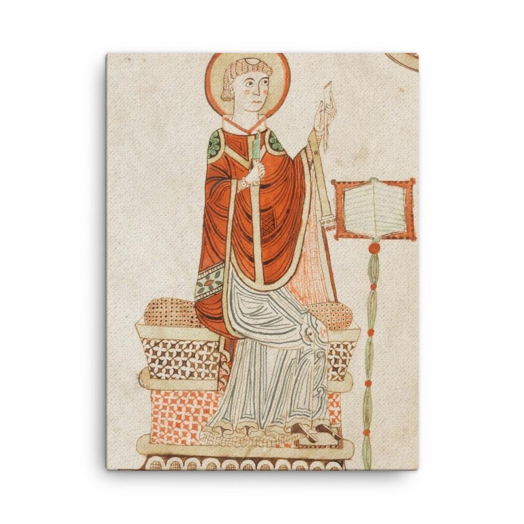 Saint Bede the Venerable Canvas Print – Canvas Wall Art - Etsy