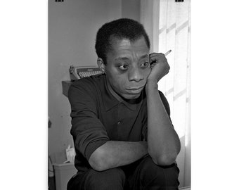 James Baldwin Poster Print