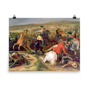 Gustavus Adolphus Battle of Lutzen Print: Jan Martszen de Jonge Historic Art