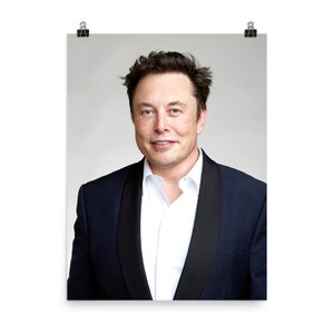 Elon Musk Poster
