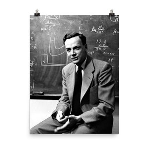 Richard Feynman Poster Print