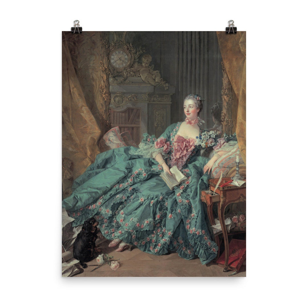 Madame De Pompadour Poster Print - Etsy