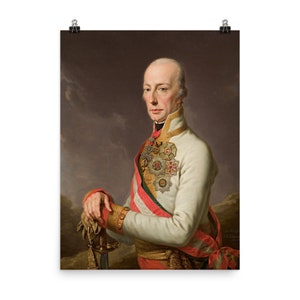 Francis II, Holy Roman Emperor Poster Print