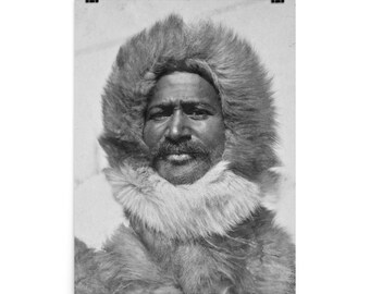 Matthew Henson Illustration / Black History Art Print - Etsy