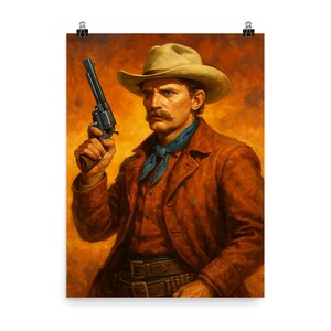 Jeff Milton artistieke posterafdruk - uniek kunstdecor voor thuis of op kantoor - levendig en opvallend ontwerp