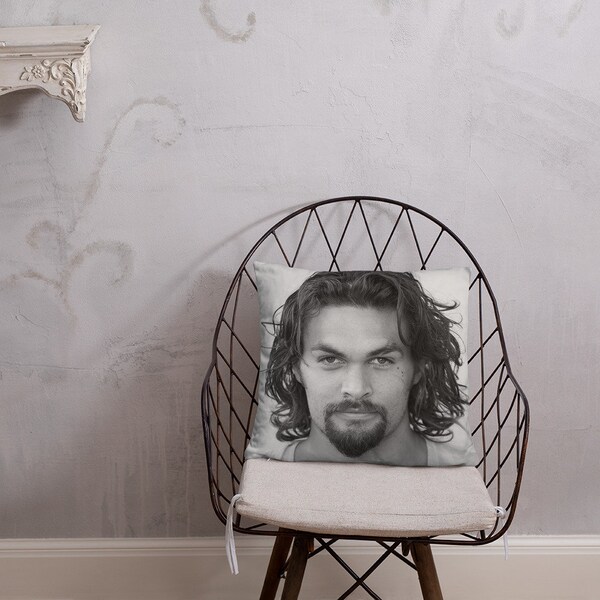 Jason Momoa Pillow Etsy UK