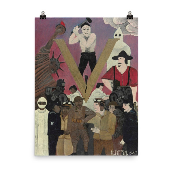 Mr. Prejudice by Horace Pippin Poster Print