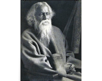 Rabindranath Tagore Poster Print