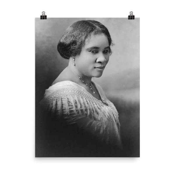 Madam C. J. Walker Poster Print