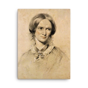 Charlotte Bronte Canvas Print - Canvas Wall Art