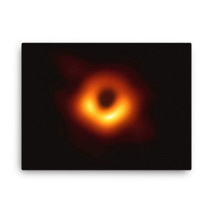Supermassive Black Hole Canvas Print - Canvas Wall Art