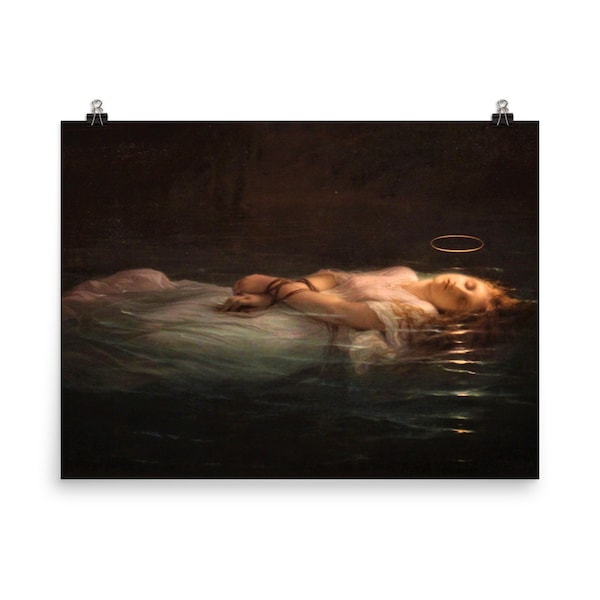 The Young Martyr by Paul Delaroche Poster Print