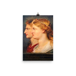 Agrippina and Germanicus by Peter Paul Rubens Poster Print