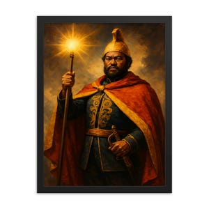 Kamehameha III Framed Print: Historic Hawaiian King Portrait