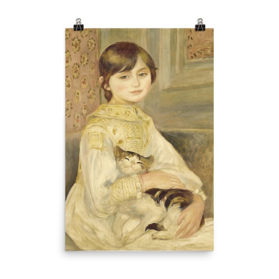 ピエール・オーギュスト・ルノワール、ジュリー・マネ（あるいは猫を