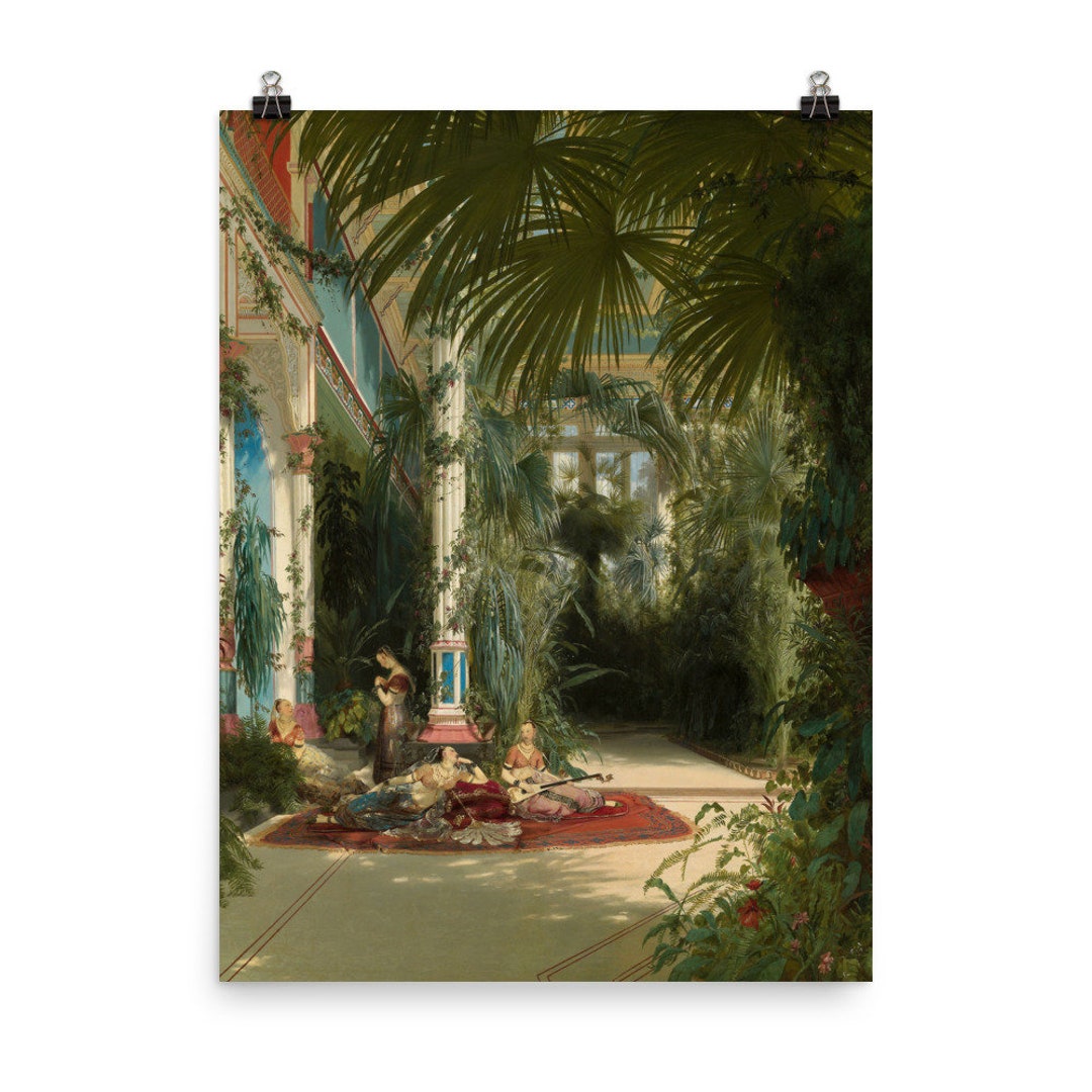 Interior of Palm Houses, Frankfort on Main (i.e. Frankfurt am Main), Germany main image 1