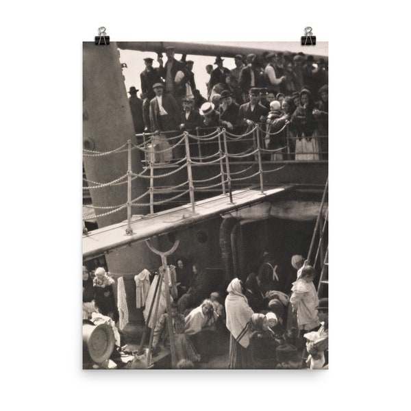 The Steerage by Alfred Stieglitz Poster Print