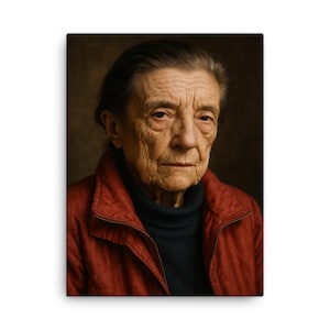 Louise Bourgeois Canvas Print – Modern Abstract Wall Art, Feminist Icon Artwork, Unique Home Décor Gift