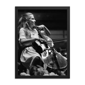 Impressão emoldurada Jacqueline du Pré