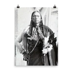 Chief Quanah Parker (Comanche Nation) Poster Print