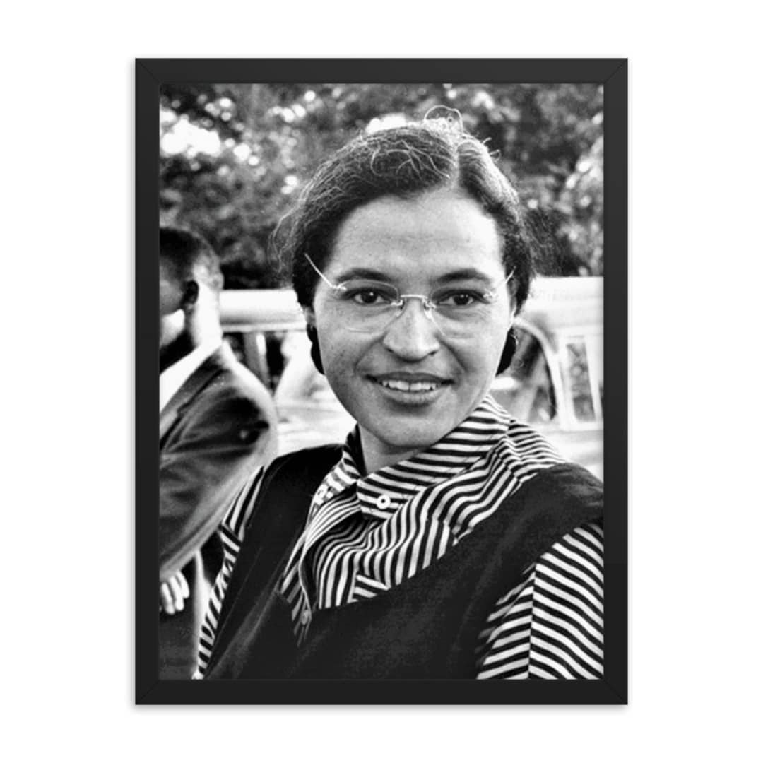 Rosa Parks Framed Print - Etsy