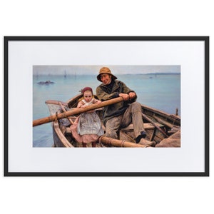 Helping Hand By Emile Renouf Framed Print with Mat