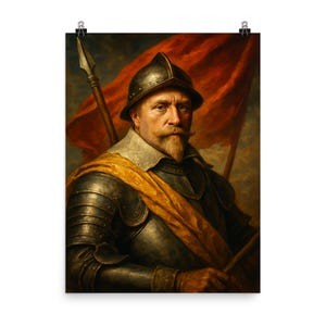 Gustavus Adolphus Poster: Historic Swedish King Art Print