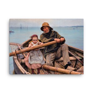 Helping Hand By Emile Renouf Canvas Print