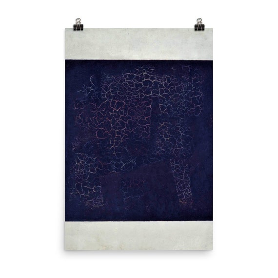 カジミール・マレーヴィチの「黒の正方形」ポスタープリント - Etsy 日本