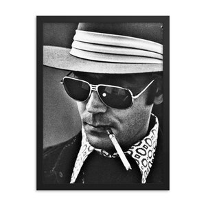 Hunter S Thompson, Fear and Loathing in Las Vegas Framed Print