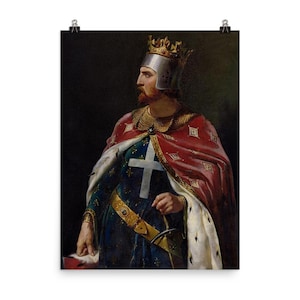Richard I of England by Merry-Joseph Blondel Poster Print
