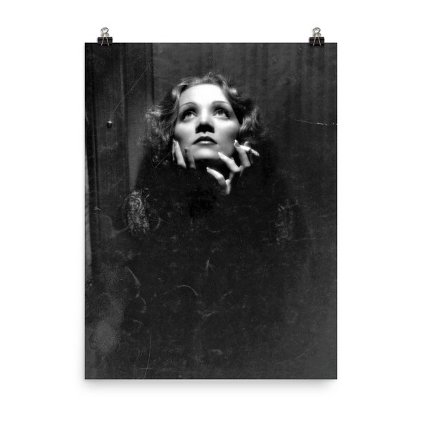 Marlene Dietrich Poster Print